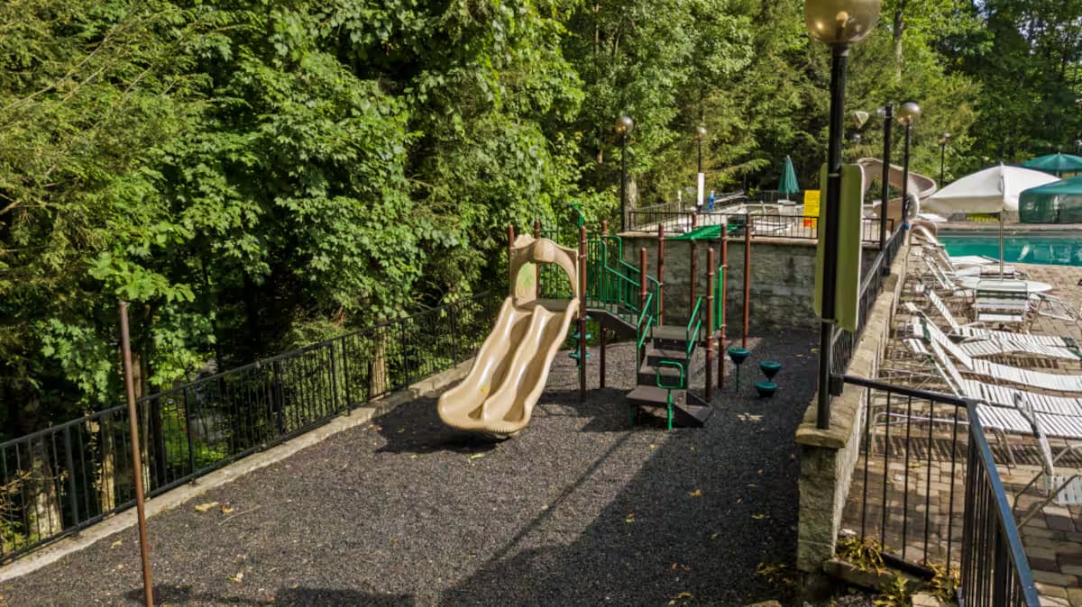 Playground area near Chalet Village pool