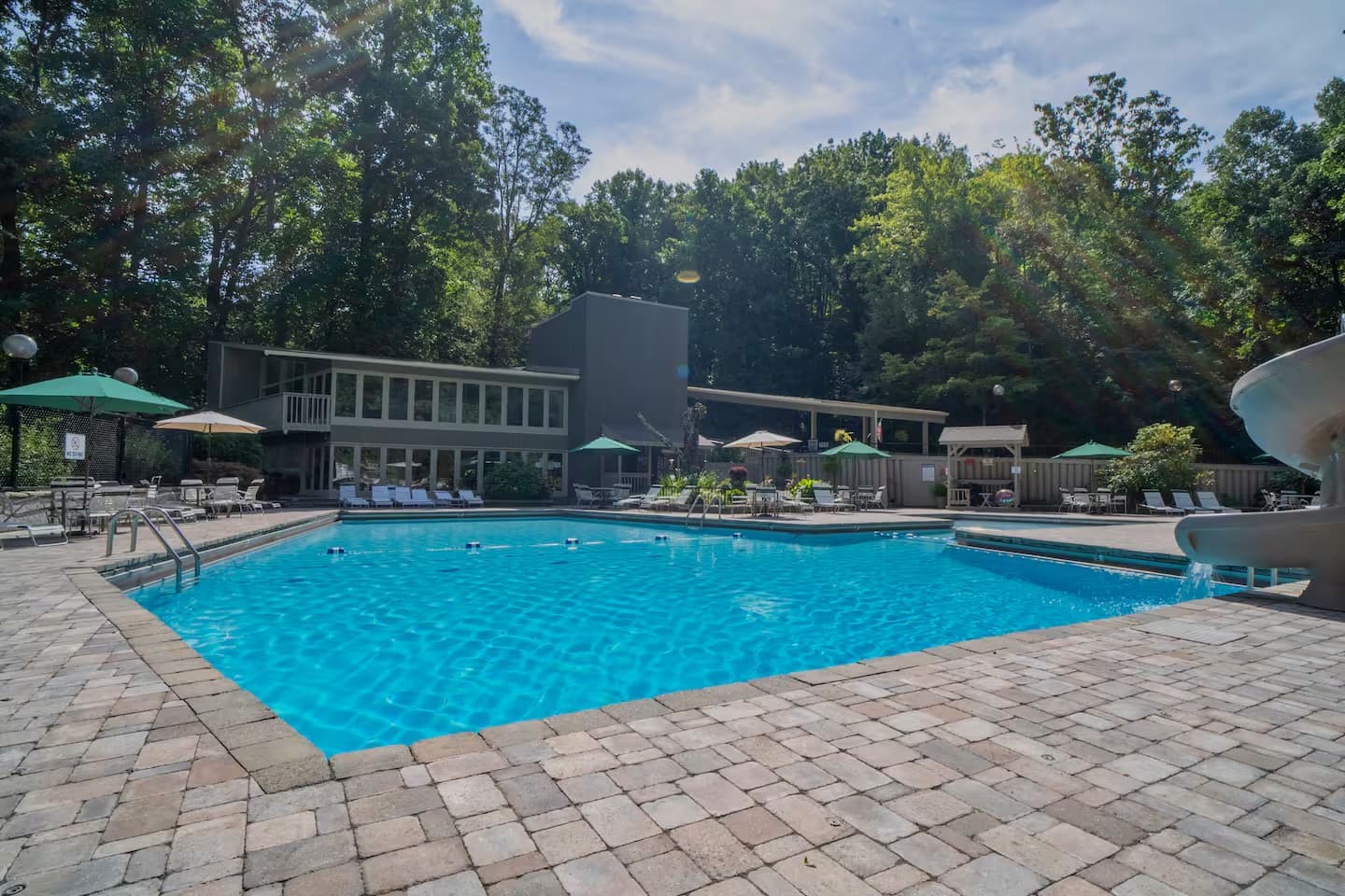 Main pool at Chalet Village